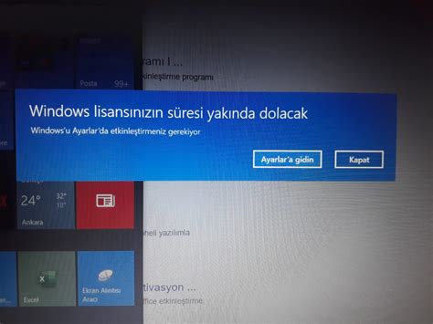 Windows lisansınızın süresi yakında dolacak hatası alıyorum Donanım Plus