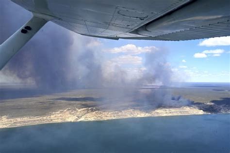 El Humo De Los Incendios En Puerto Madryn Lleg Al Amba