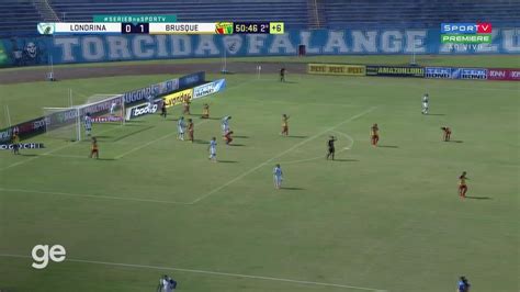 Vídeo Londrina x Brusque Compacto futebol ge