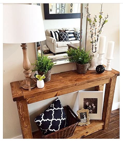 Entryway Recibidor Idea decoración Entryway Console Table Entry