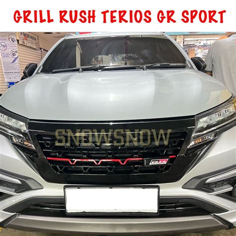 Jual Grill Depan All New Rush Terios GR SPORT 2018 2020 2022 Hitam List