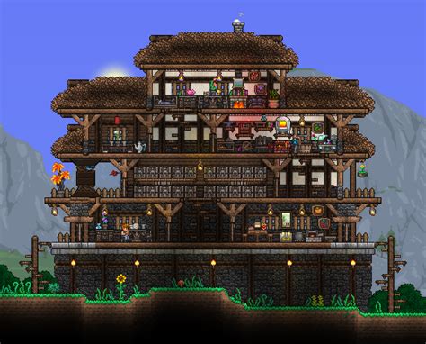 Pin By Luis Montero Alfaro On Game Terrarium Base Terraria House