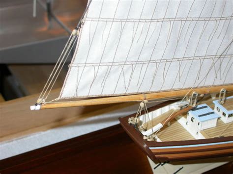 Making Ship Model Sails - Masting, rigging and sails - Nautical ...