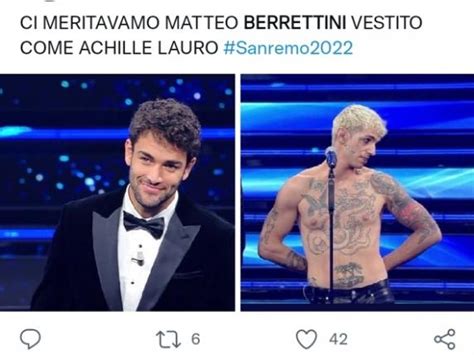 Sanremo 2022 Prima Serata I Migliori Meme Del Festival Da Amadeus Ad