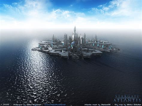 Stargate Atlantis City Wallpaper