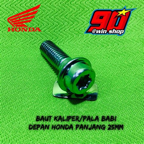 Jual Baut Bracket Kaliper Cakram Depan Beat Vario Scoopy Genio CBR CB