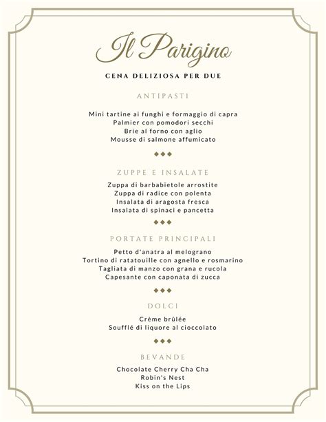 Menu Ristorante Stellato | atelier-yuwa.ciao.jp