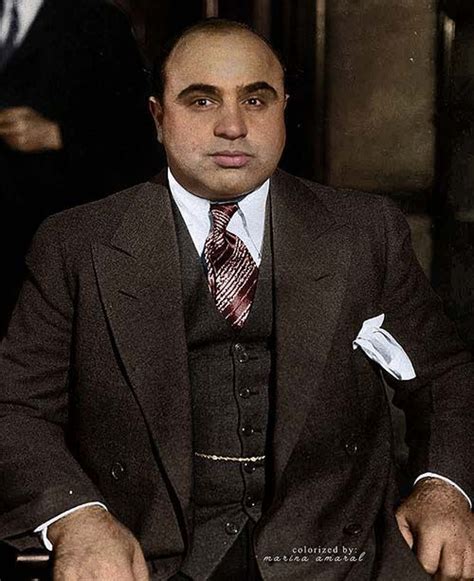 Fotos Colorizadas Por Marina Amaral Dão Vida Ao Passado Al Capone