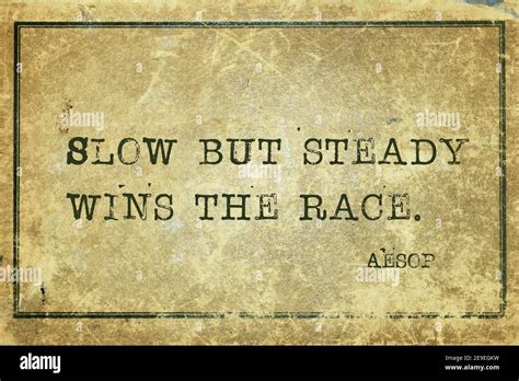 Slow But Steady Wins The Race Famous Ancient Greek Story Teller Aesop