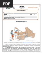 Atividade de Ciências Sobre Máquinas Simples para o 7º Ano | PDF ...