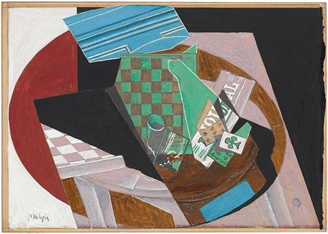 Juan Gris | Checkerboard and Playing Cards | The Metropolitan Museum of Art