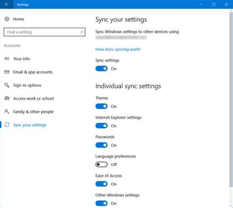 Change Sync Settings In Windows I Have A Pc Hot Sex Picture