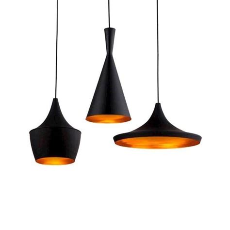 Pendente Conjunto Tom Dixon Preto Grande MadeiraMadeira