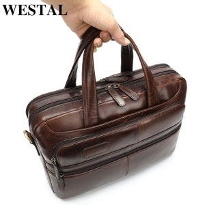 Womens Stylish Leather Briefcase Bag Laptop Bag For Inch Laptops