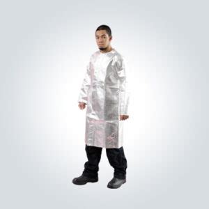 ALUMINIZED OPEN BACK APRON Thaican Fire Safety Ltd