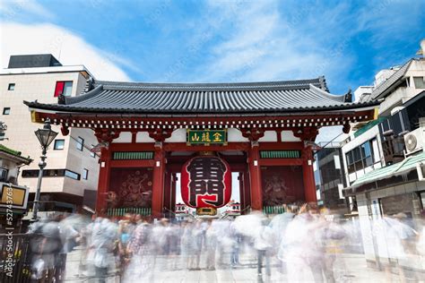 日本観光 東京浅草浅草寺雷門 Stock 写真 Adobe Stock