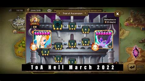 ToA Hell Floor 1 2 Laima Aschubel March 2022 Summoners War YouTube