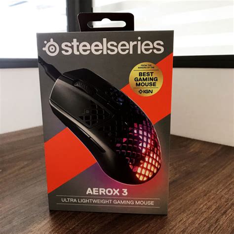 Steelseries Aerox Wired Super Light Gaming Mouse Cpi Truemove