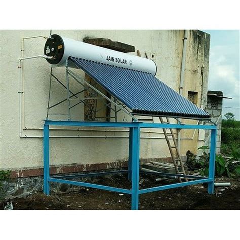 Evacuated Tube Collector ETC Freestanding Jain Mild Steel Solar Water