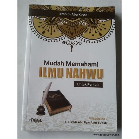 Jual Buku Mudah Memahami Ilmu Nahwu Untuk Pemula Penerbit Adz Dzahabi