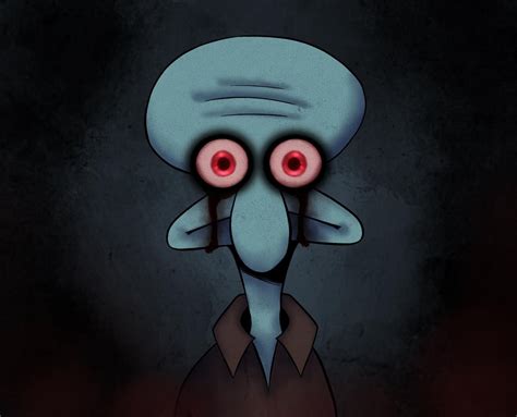 Red Mist Squidward R Creepypasta