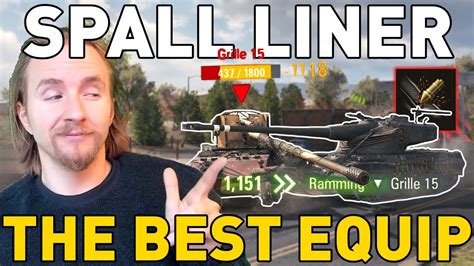 Spall Liner Is The Best Equip In World Of Tanks Youtube