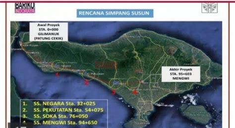 Pertama Di Indonesia Jalan Tol Gilimanuk Mengwi Bali Akan Dilengkapi