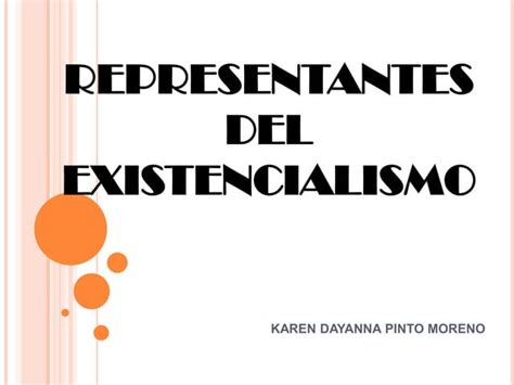 Representantes Del Existencialismo Ppt