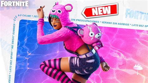 New Syd Skin Fortnite Bearly Cuddle Bundle Bearly Cuddly Set