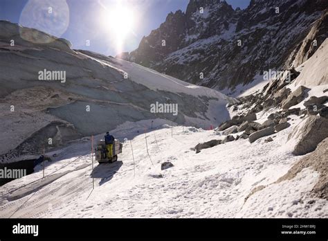 France Haute Savoie 74 Chamonix Mont Blanc Mer De Glace Cave