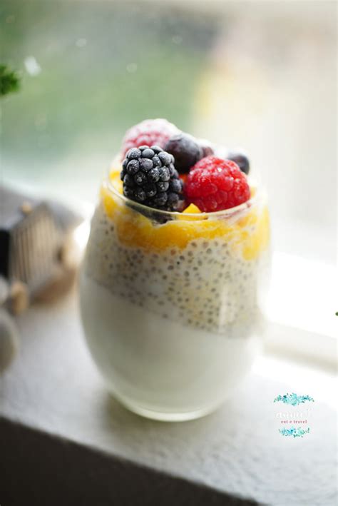 Mango Coconut Chia Pudding Recipe Annie T Eat Travel