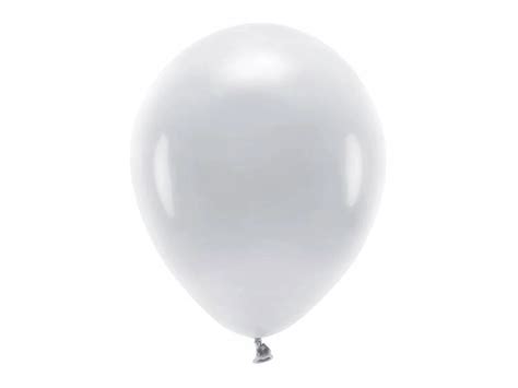 Balony ECO 30cm Pastelowe SZARY 10szt Na Urodziny Balony Balony ECO