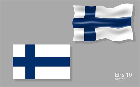 Vector Flag Of Finland Illustration Stock Illustration Download Image