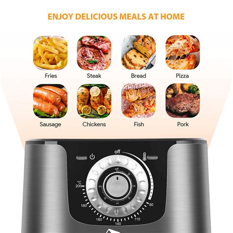 Uten Air Fryer L Kitchen Oven Healthy Food Frying Cooker Oil Free