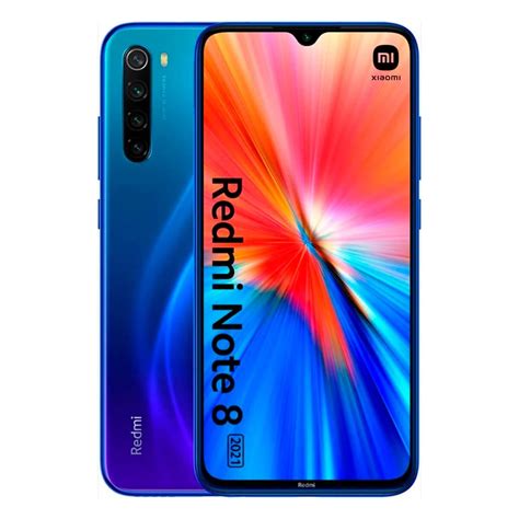 Redmi Note 8 (2021) Dual SIM Neptune Blue 64GB and 4GB RAM ...