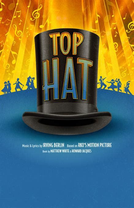 Top Hat Poster Theatre Artwork And Promotional Material By Subplot Studio