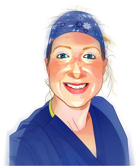 Nurse Nina Illustration By Marty Harris Medical Illustration And Animation