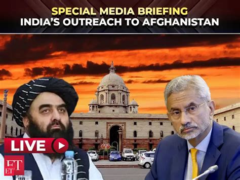 afghanistan fm mawlawi amir khan muttaqi holds special press briefing
