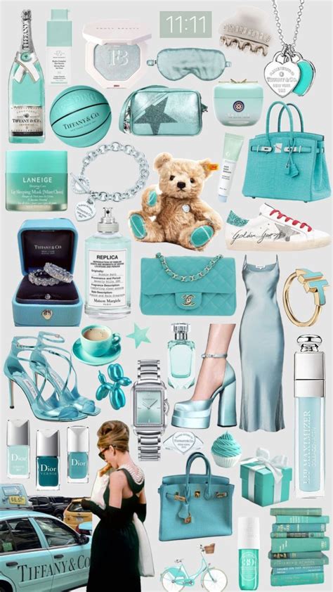 Tiffany Blue Aesthetic Moodboard