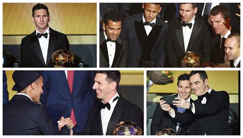 Lionel Messi es Balón de Oro las mejores imágenes tras su quinto