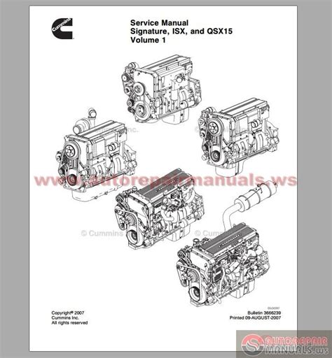 Cummins Isxqsbn14 Service Manual Auto Repair Manual Forum Heavy