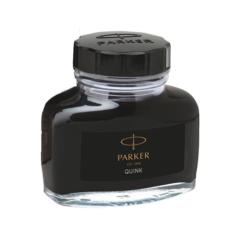 Tinta Pluma Estilogr Fica Parker Quink Frasco De Ml Color Negro