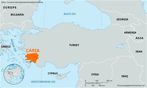 Caria | History, Mausolus, & Map | Britannica