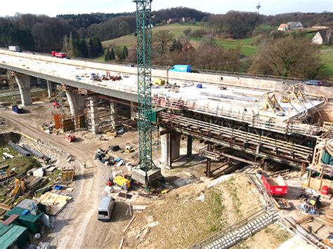 Talbrücke Lindenau BAB 44 KINKEL PARTNER Ingenieurbüro für Bauplanung