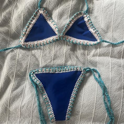 Handmade In Brazil Crochet Bikini Depop