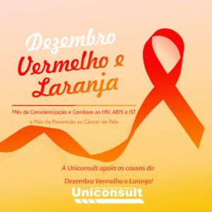 Dezembro Vermelho E Laranja Uniconsult