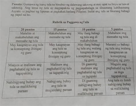 Gumawa Ng Isang Tula Na Binubuo Ng Dalawang Saknong At May Apat Na