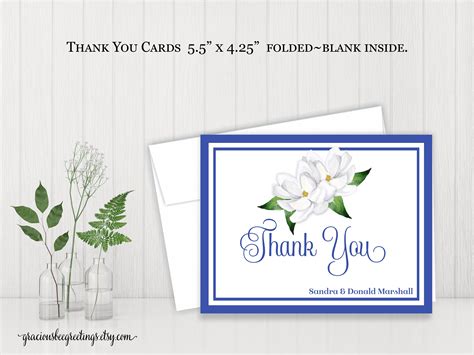 Personalized Thank You Notes Thank You Notes Thank You | Etsy