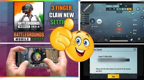 BGMI 3 FINGER CLAW SETTINGS CLAW BACKUP IN BGMI BGMI SENSITIVITY