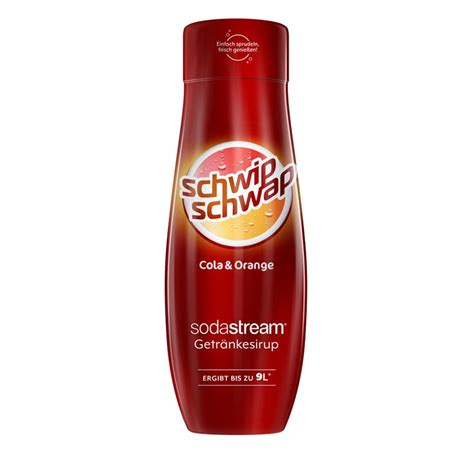 Sodastreams Neue Softdrinks Schwip Schwap Geschmack Ml Sirup Flasche